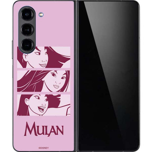 Disney Mulan Personalities Galaxy Z Fold5 5G Skin